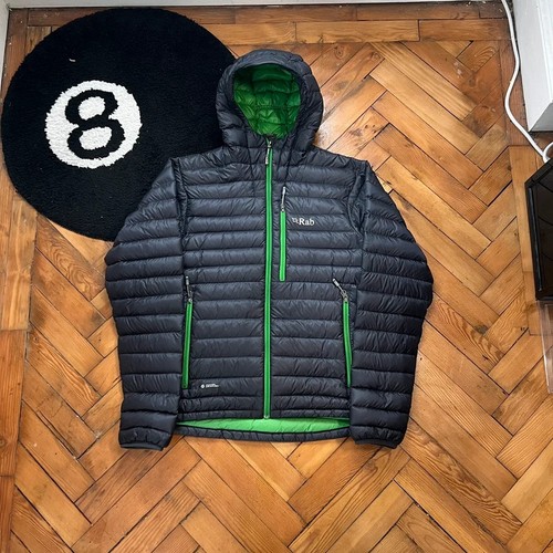 Rab black green pertex nikwax - green,