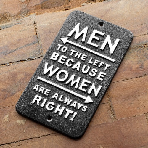Cast iron women always right - always,