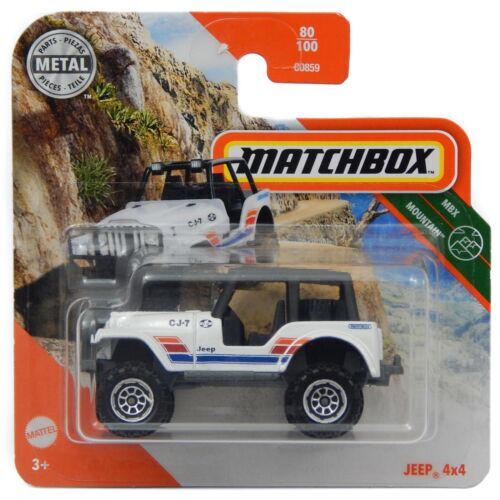 Matchbox 4 jeep white - 4,