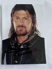 SEAN BEAN 1959 (66yrs) (British Actor) SIGNED 7 x 5 PHOTO.