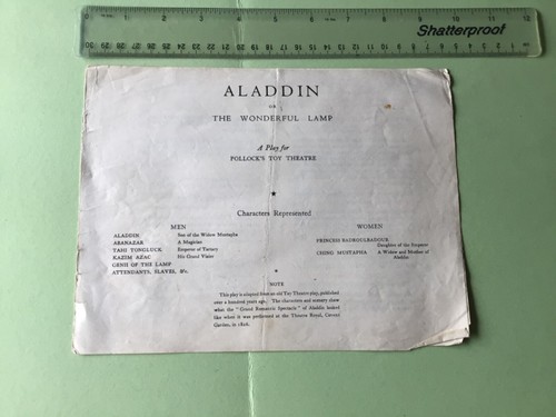 Aladdin play for pollocks - play,
