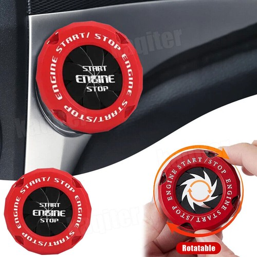 Car start stop button cover - car,
