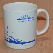 Millennium Dome Mug 2000 London Opening Souvenir Staffordshire Tableware England