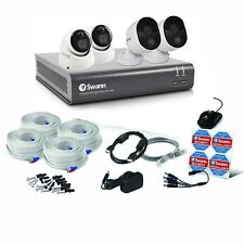 Swann CCTV Kit DVR4 4580 4 Channel Recorder 2x1080MSB 2x1080MSD HD 4 Cameras