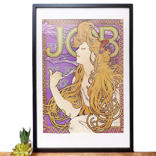 Alphonse mucha framed print - alphonse,