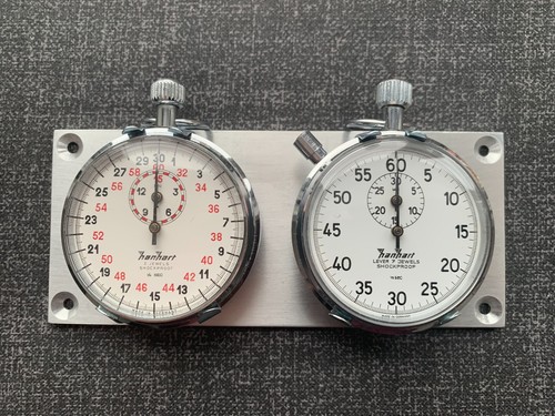 German hanhart stopwatch set - hanhart,
