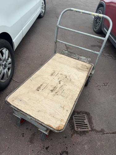 Trolley flatbed used warehouse - flatbed,