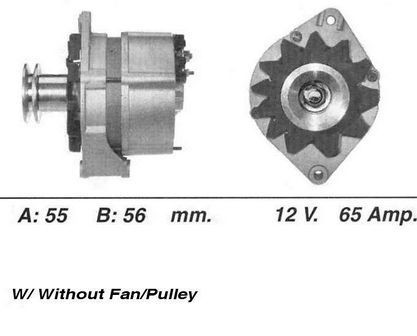 Wai alternator 65amp for - wai,