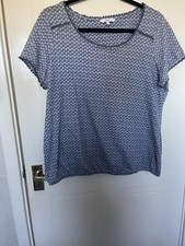 Next Ladies Cotton Top Size 18