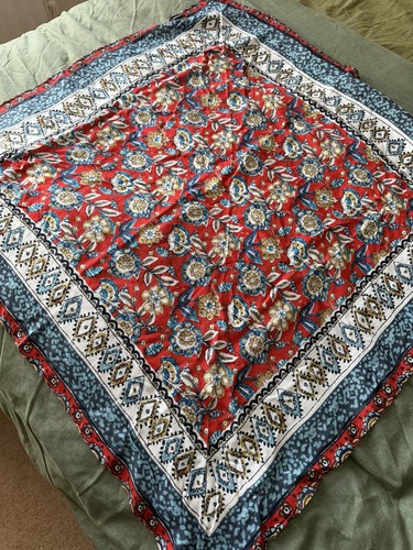 Fat face scarf square 26in - square,