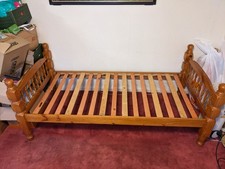 Pine Solid Wood Bed Frame