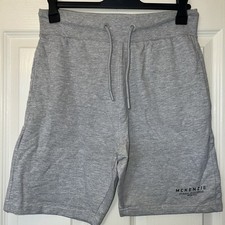 McKenzie Men's Grey Sweat Shorts M Medium Drawstring Waist New Without Tags