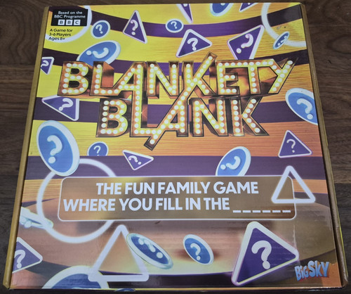 Blankety blank board - blankety,