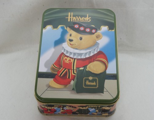 Harrods beefeater bear tin - harrods,