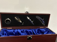 Wooden Silk Lined Wine