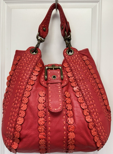 Isabella fiore red leather bag - fiore,