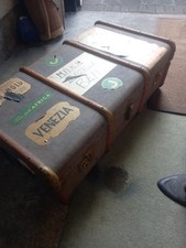 Antique trunk luggage - antique,