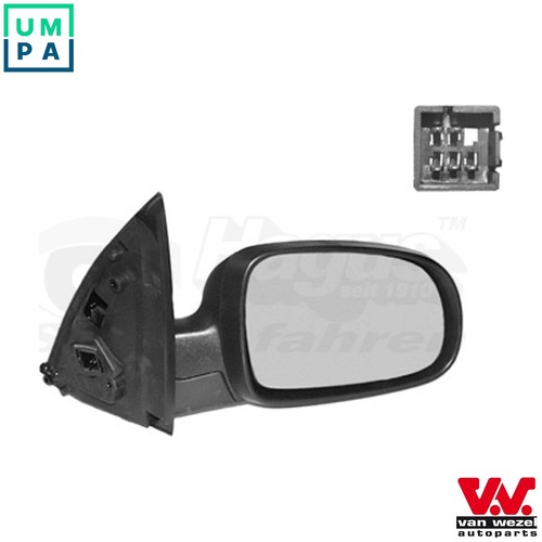 Exterior mirror 3777808 for - mirror,