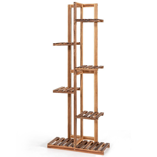 6tier wood plant - 6tier,