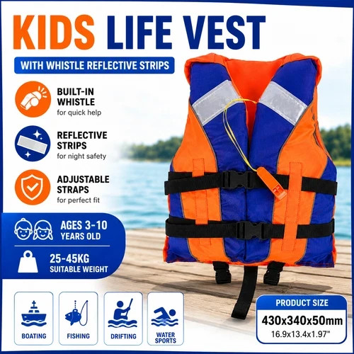 Kid life jackets - life,