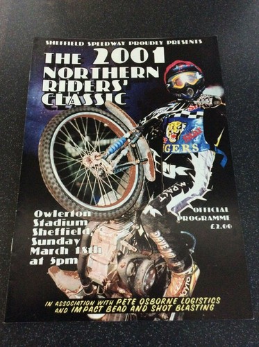 2001 sheffield northern riders - 2001,