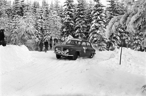 Saab 1968 rally - saab, 96