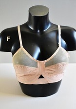 40's bras CC41 utility label new factory stock rose pink net