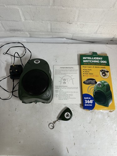 Barking mad dog guard alarm - mad,