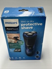 Philips AquaTouch AT887/16 Electric Shaver (Sealed)Discontinued Rare Blue/black