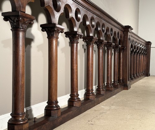 Antique gothic revival - gothic, oak