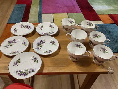 Duchess violets tea cups - duchess, 5