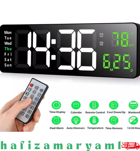 Digital large jumbo led - 16",