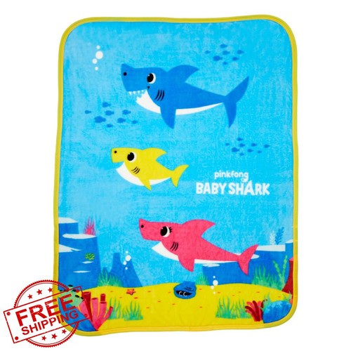 Baby shark throw blanket - baby,