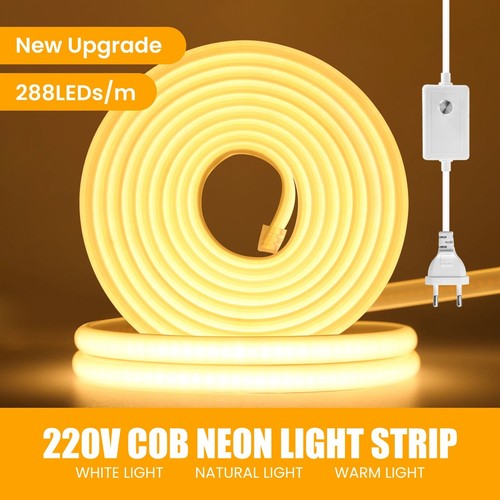 Dimmable neon cob - cob, strip