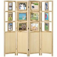 4 Panel Room Divider Folding