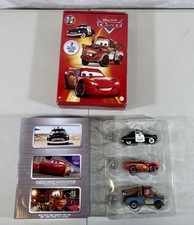 Mattel Disney Cars Set Of 3 Metal Vehicles Sheriff Mater Lightning McQueen