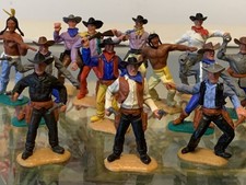 Vintage Timpo Cowboys & Indians Job Lot