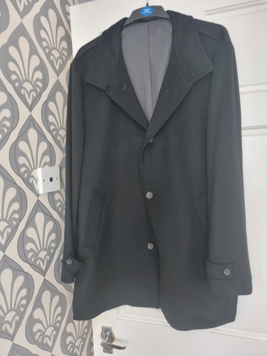 Crombie style coat mens - mens, m&s
