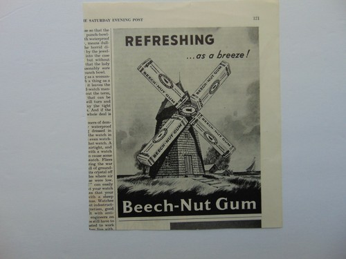 1946 beech nut gum - beech-nut, are