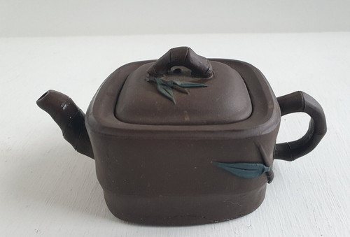 Vintage clay chinese tea pot - chinese,