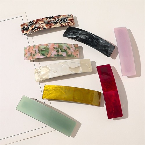Ladies large french barrette - french,