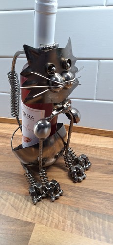 Cat wine bottle holder - bottle,
