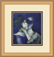 Marc Chagall The Lovers in
