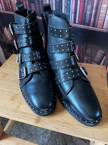 Office leather ankle - leather, boot