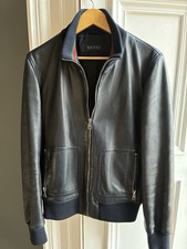 Gucci men’s leather Jacket