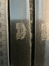 2 Faux Bone Handled Vintage cutlery Knives S13