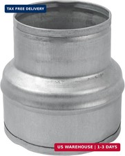 4" to 3" Inch Galvanized Steel