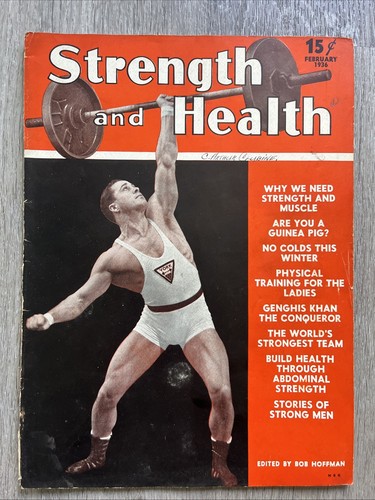 Strength health magazine - &,