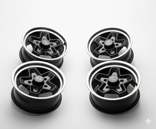 Porsche 911 Carrera 2001 Cookie Wheels Set of 4 7x15 Original Alloys