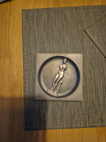 Vintage table medal russian - table,